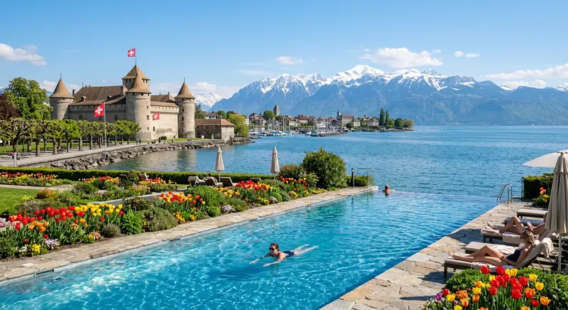 Piscine à Morges