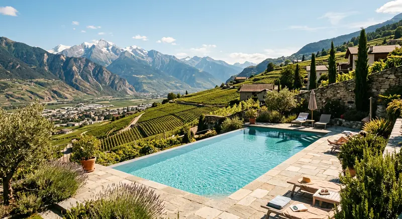 Piscine à Sierre