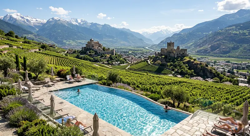Piscine à Sion